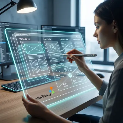 UI/UX & Digital Design illustration